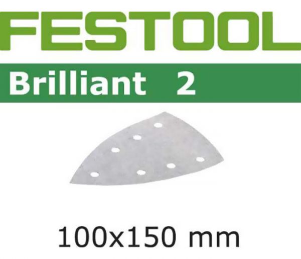 Лист шлифовальный Festool Brilliant 2 Р 40 STF-115х228-P 40-BR2/50